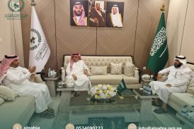 زيارة مدير جمعية الابتكار لجمعية النابية الخيرية