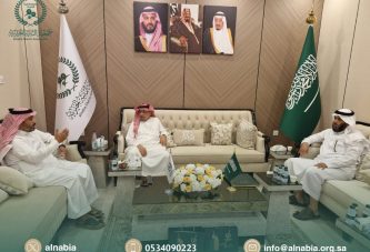 زيارة مدير جمعية الابتكار لجمعية النابية الخيرية