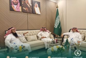 جمعية النابية الخيرية تستقبل المدير التنفيذي لشركة اليمامة لبحث فرص التعاون المشترك